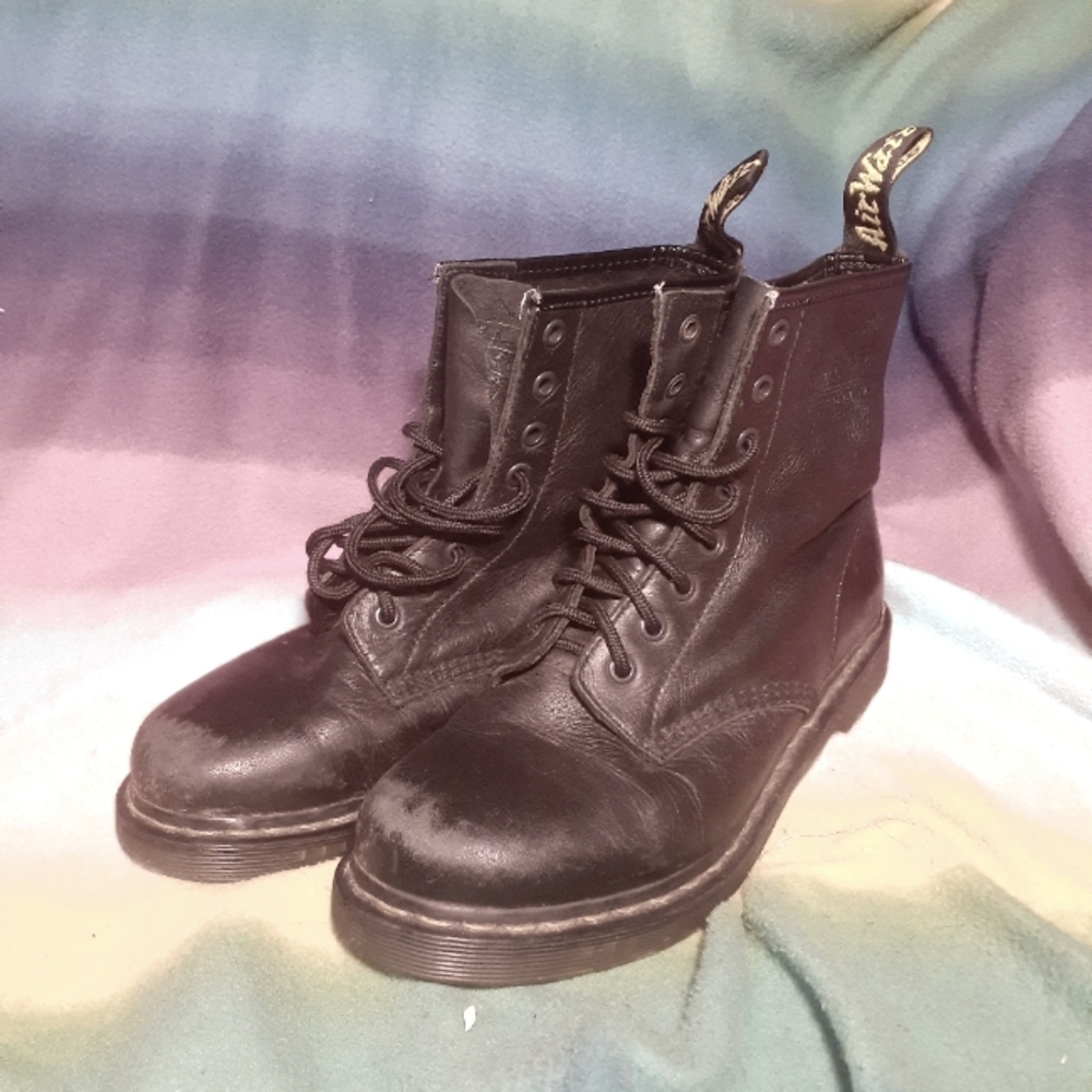 Black Dr. Martens 1460 Boots